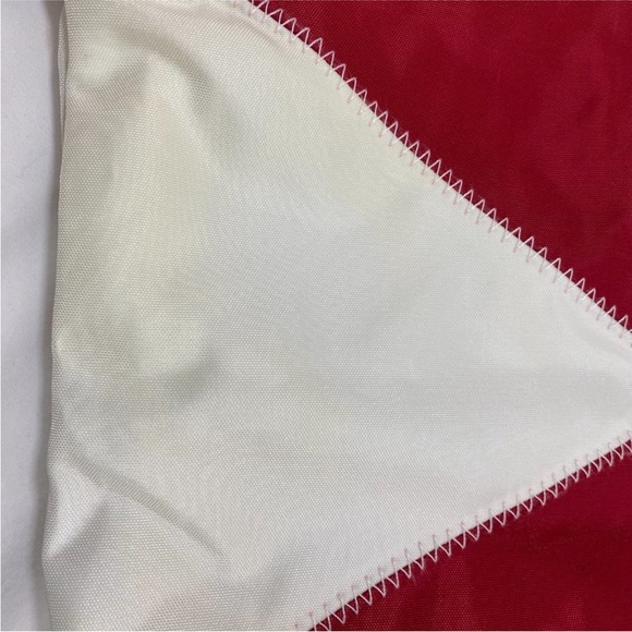 LL Bean Sailing Tote Handbag Vintage Nautical Flag - Picture 8 of 9